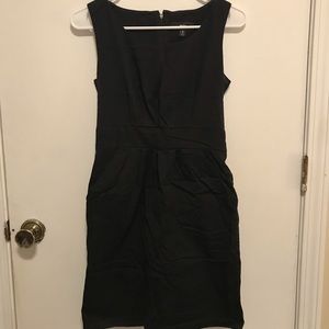 Black business slim dress